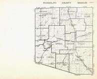 Randolph County, Chariton, Jackson, Salt River, Clifton, Cairo, Union, Sugar Creek, Moniteau, Missouri State Atlas 1940c